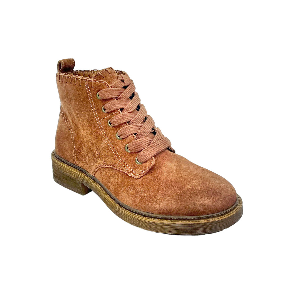 Zodiac Suede Lace-Up Boots Paisley Cognac - Medium - Picture 1 of 3